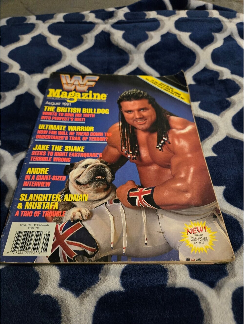 WWF Magazine August 1991 Wrestling Collectible
